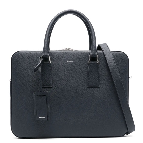 Sandro Other - Sandro Black Leather Men's Bag